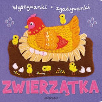Zwierzątka. Wyszywanki-zgadywanki