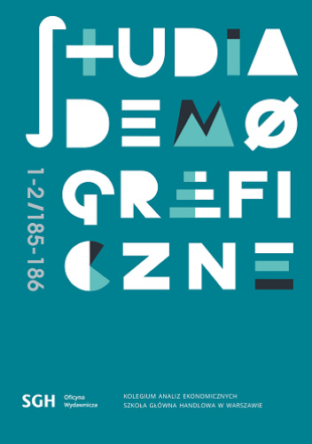 Studia Demograficzne 1-2/2024
