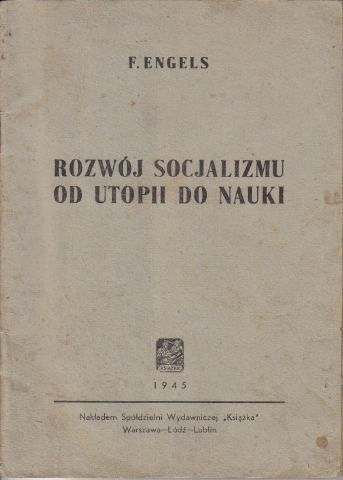 Rozwój Socjalizmu. Od utopii do nauki