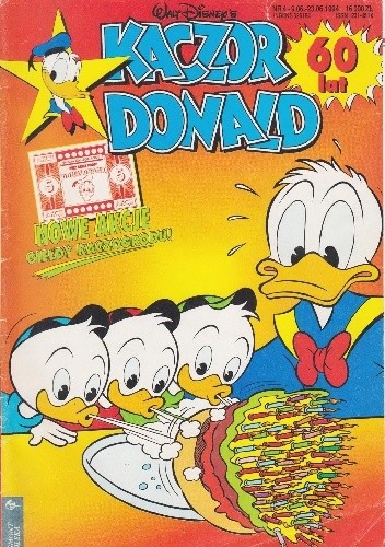 Kaczor Donald, nr 4 (4) /1994