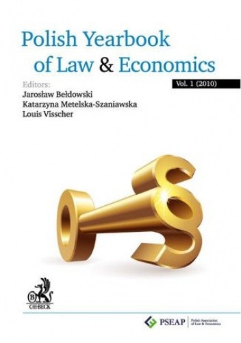 Polish Yearbook of Law and Economics. Vol. 1 (2010)