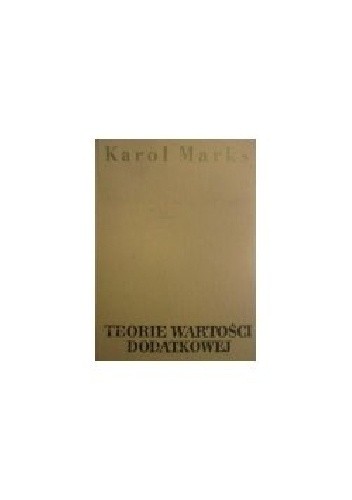 Teorie wartości dodatkowej T. I