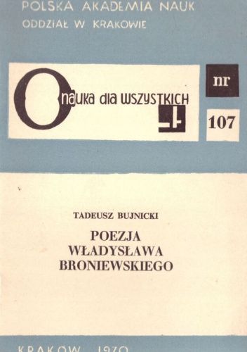 Poezja Władysława Broniewskiego