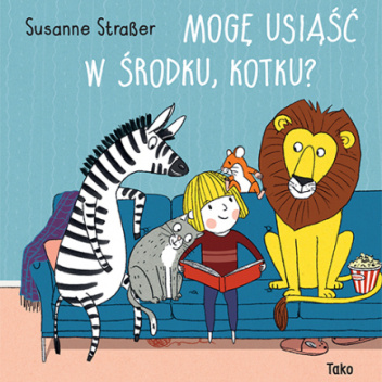 Mogę usiąść w środku, kotku?