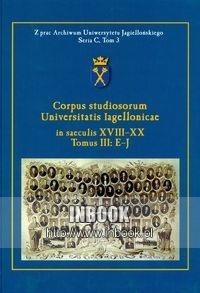 Corpus studiosorum Universitatis Iagellonicae