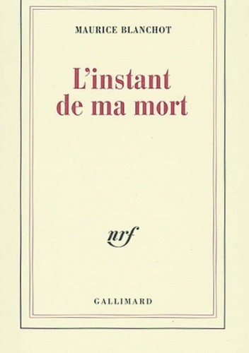 L'instant de ma mort