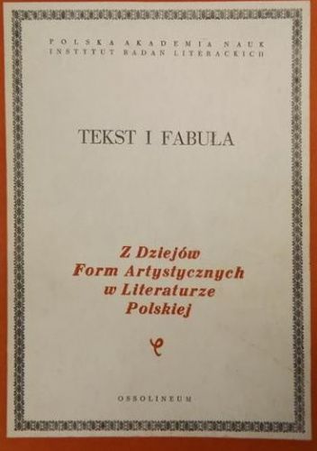 Tekst i fabuła