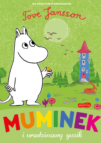 Muminki i urodzinowy guzik