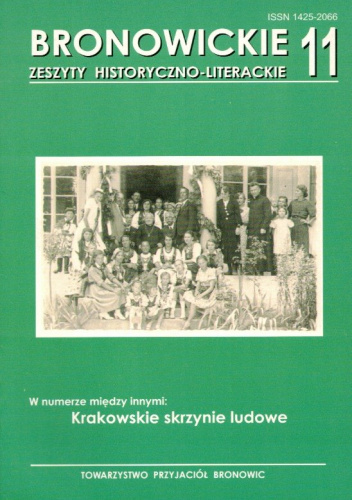 Bronowickie Zeszyty Historyczno-Literackie nr 11