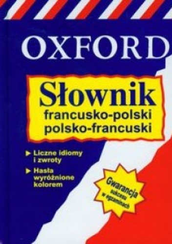Oxford Słownik francusko-polski, polsko-francuski