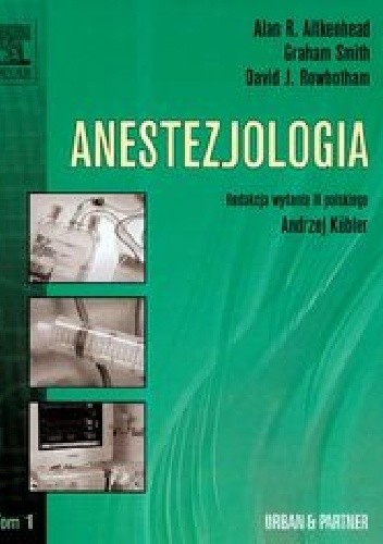 Anestezjologia Tom 1
