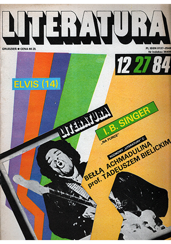 Literatura. Miesięcznik, nr 12/1984 (27)