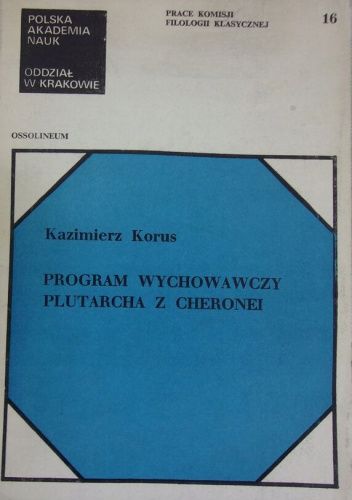 Program wychowawczy Plutarcha z Cheronei