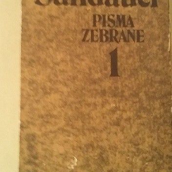 Pisma zebrane, tom 1