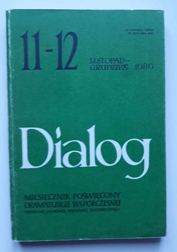 Dialog, nr 11-12 / listopad-grudzień 1989