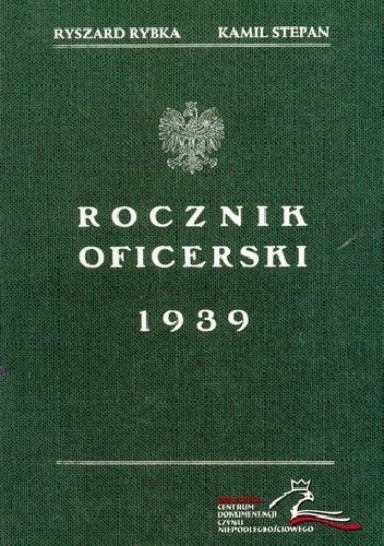 Rocznik oficerski 1939. Stan na dzień 23 marca 1939