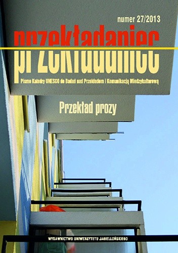 Przekładaniec, Nr 27, Przekład prozy