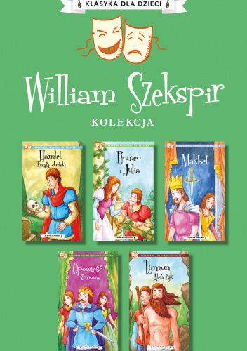 Pakiet William Szekspir Tomy 1-5