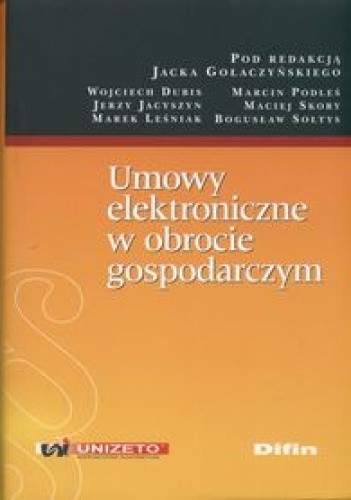 Umowy elektroniczne w obrocie gospodarczym