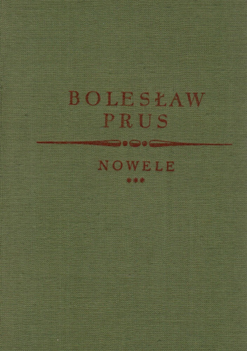 Wybór Pism.T.3.Nowele