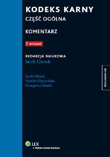 Kodeks karny Część ogólna Komentarz