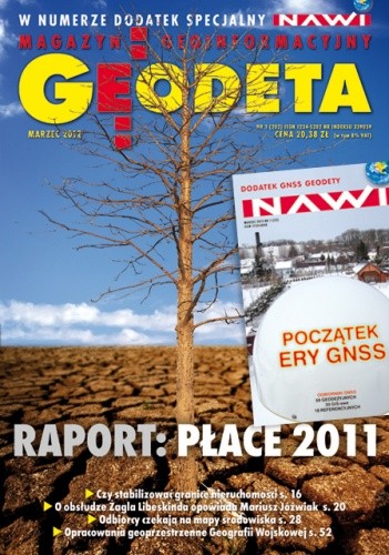 Geodeta. Magazyn geoinformacyjny, nr 3 (202)/2012