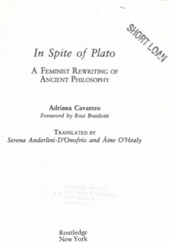 In Spite Of Plato