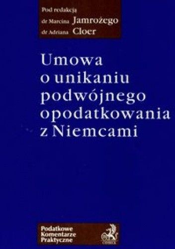 Umowa o unikaniu podwójnego opodatkowania z Niemcami