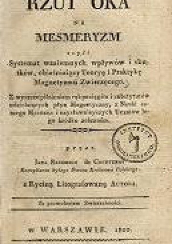 Rzut oka na mesmeryzm
