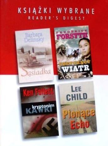 KSIĄŻKI WYBRANE: Kryptonim Kawki; Szepczący wiatr; Sąsiadka; Płonące echo