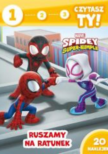 1 2 3 czytasz ty! Poziom 1 Ruszamy na ratunek Marvel Spidey i super-kumple
