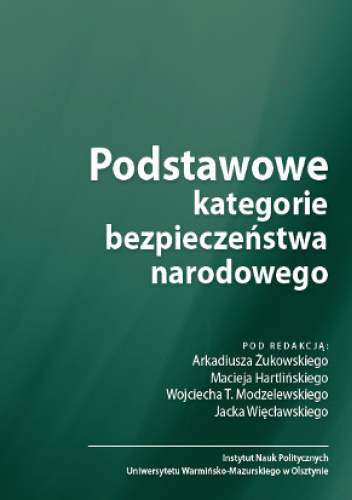 Podstawowe kategorie bezpieczeństwa narodowego