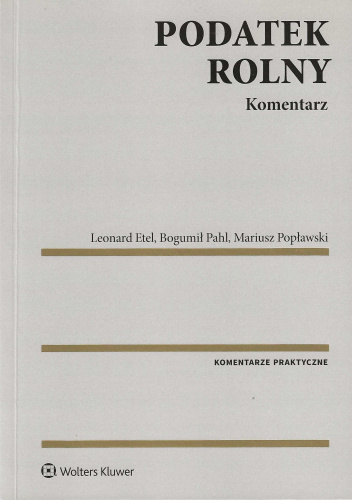 Podatek rolny. Komentarz