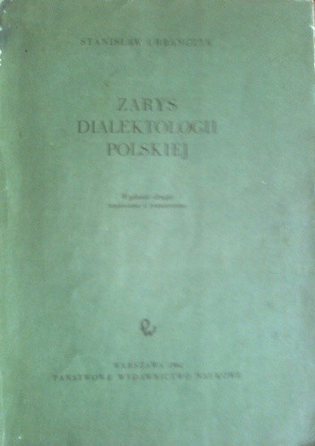 Zarys dialektologii polskiej