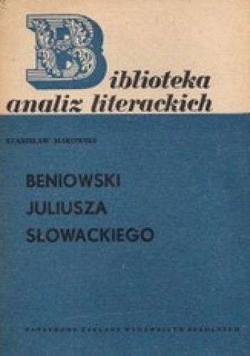 "Beniowski" Juliusza Słowackiego
