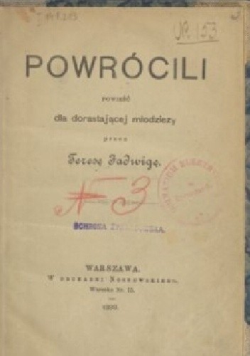 Powrócili: powieść dla dorastającej młodzieży