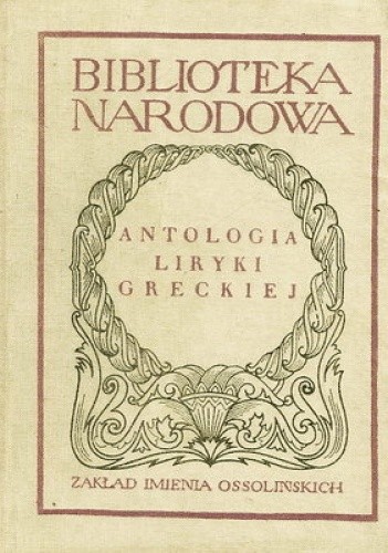 Antologia liryki greckiej