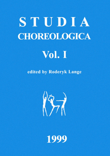 Studia Choreologica Vol. I