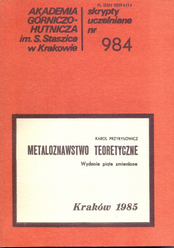 Metaloznawstwo teoretyczne