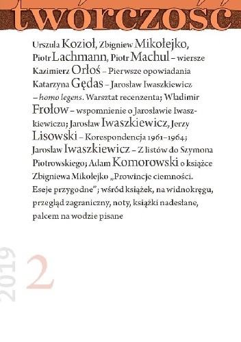 Twórczość nr 2 / 2019