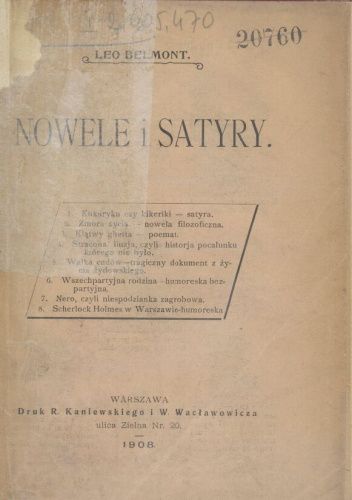 Nowele i satyry