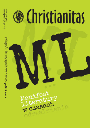Manifest literatury w czasach odrealnienia