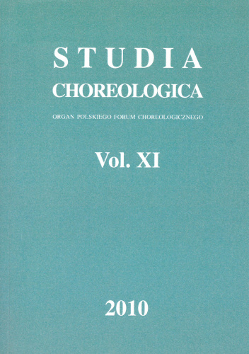 Studia Choreologica Vol. XI