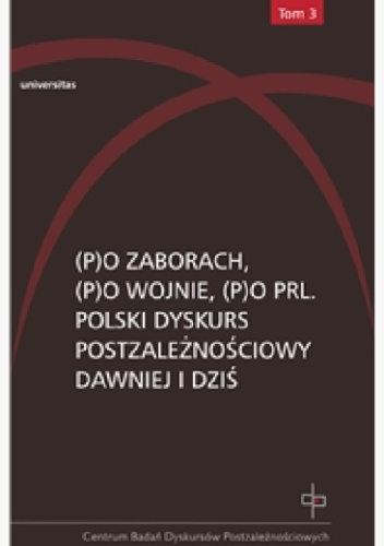 (P)o zaborach, (p)o wojnie, (p)o PRL. Polski dyskurs postzależnościowy dawniej i dziś