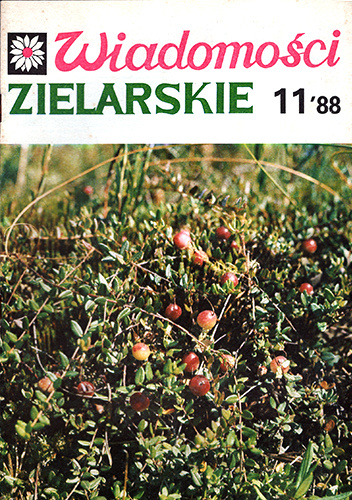 Wiadomości Zielarskie rok 1988 nr 11