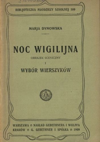 Noc wigilijna: Obrazek sceniczny i wybór wierszyków
