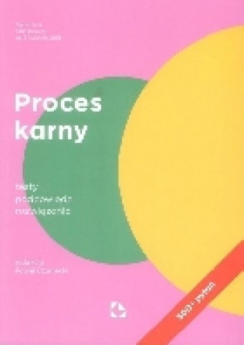 Proces karny. Testy, podpowiedzi, rozwiązania