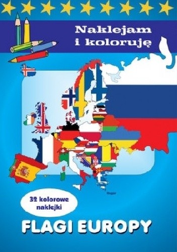 Flagi Europy. Naklejam i koloruję