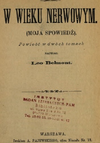 W wieku nerwowym