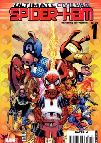 Ultimate Civil War: Spider-Ham  #1